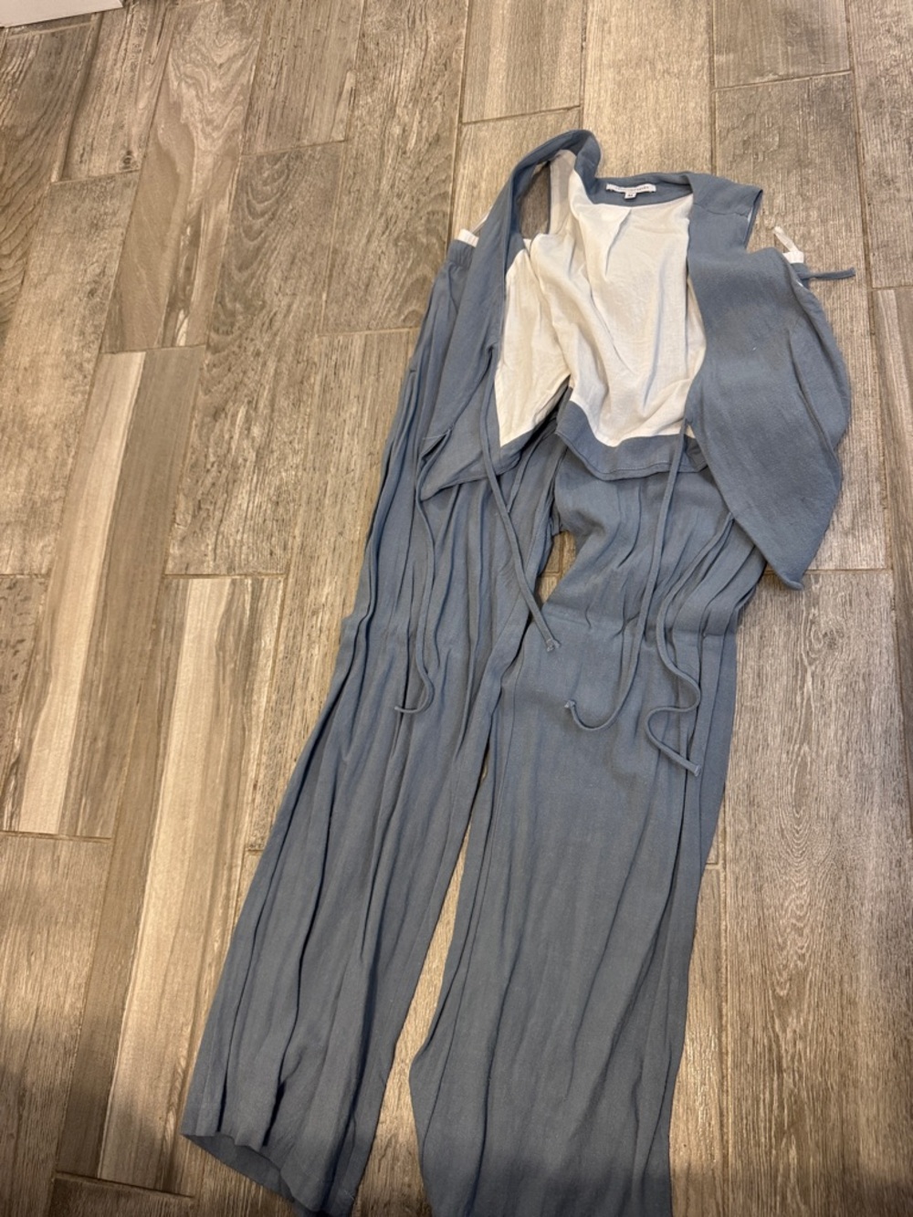 Womens vest and bottom set